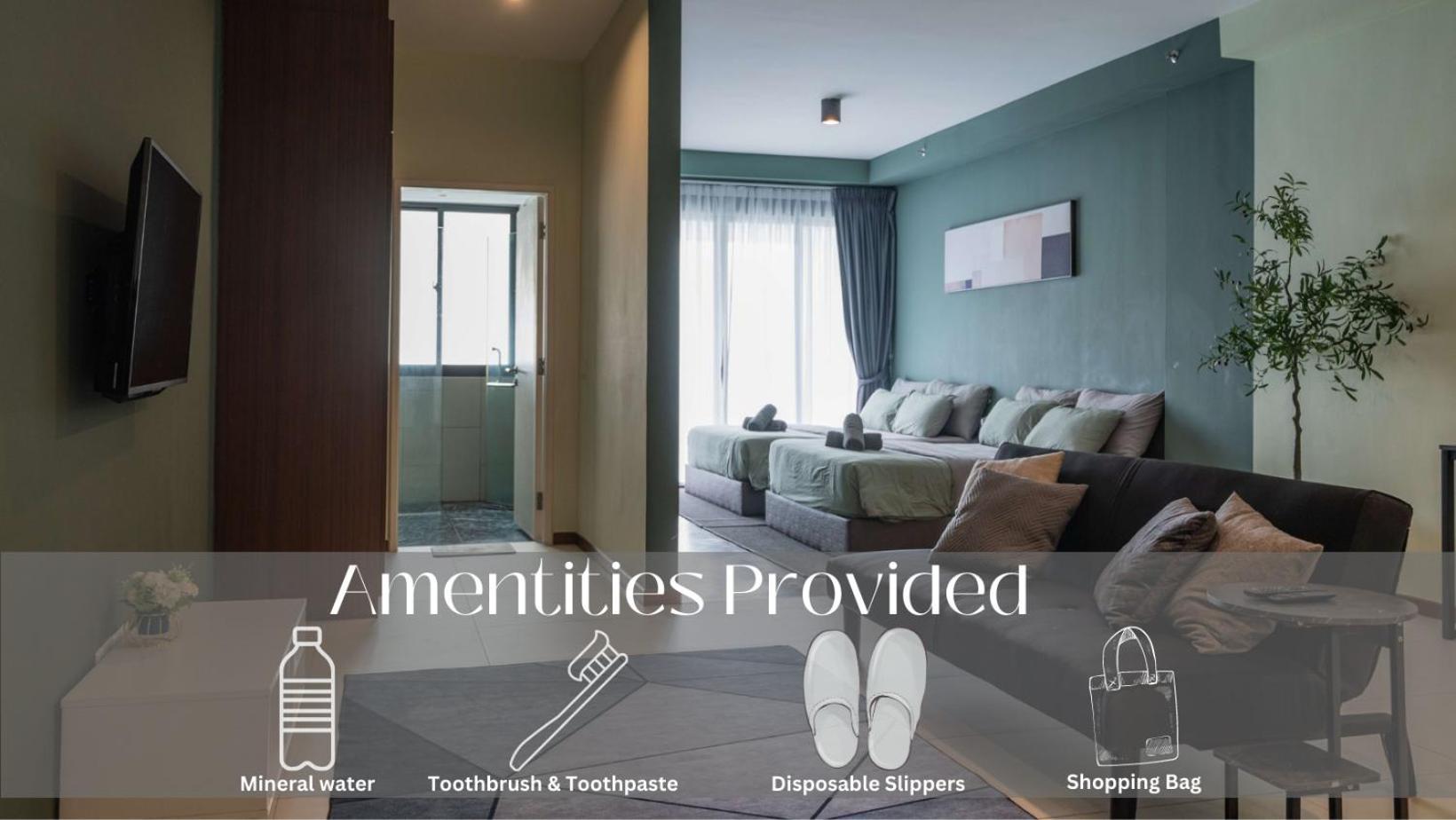 Deluxe Seaview Suite Twin Bed By The Only Bnb Tanjung Tokong Exterior foto